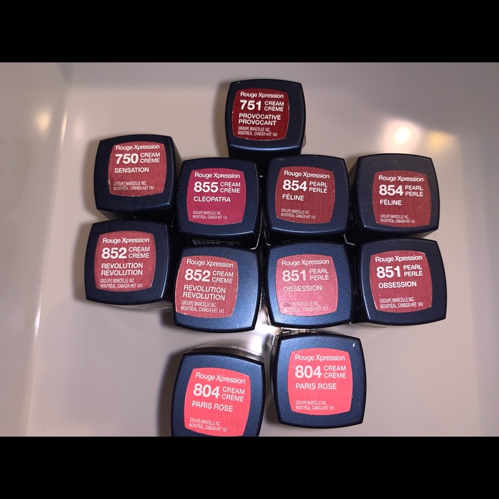 Marcelle Rouge Xpression Lipstick Bundle x11